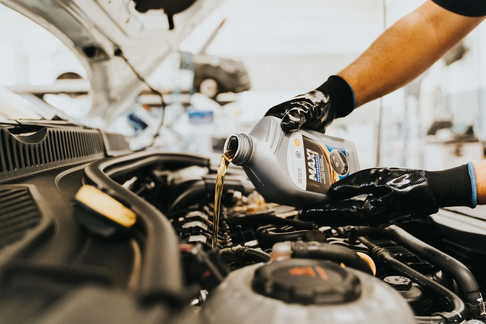 Engine oil maintenance — stock project example