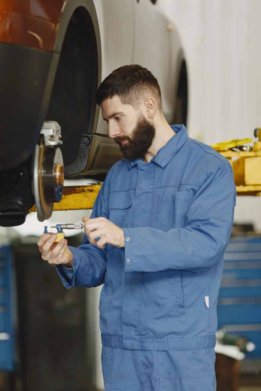 Brake and wheel inspection — stock project example